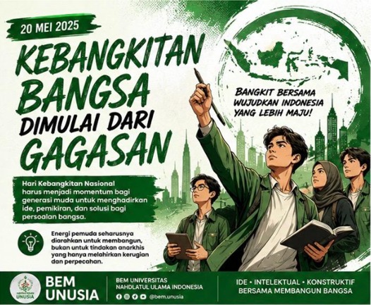 BEM UNUSIA: Mahasiswa Harus Menjadi Suara Rakyat, Bukan Alat Kepentingan Politik!
